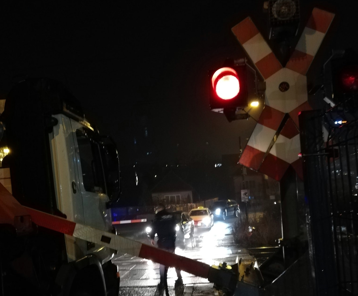 ”Dorel” a forțat bariera de la Tăietura Turcului. Circulația trenurilor pe un sens este blocată