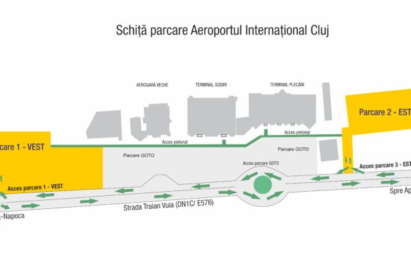 Încă nu ai aflat despre noua parcare a Aeroportului Internațional Cluj?