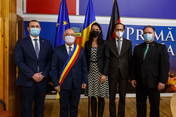 Noul ambasador al Germaniei în România, în vizită la Cluj-Napoca