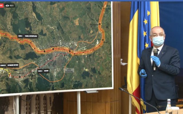 Boc anunță triumfător că în 2022 va fi organizată licitația pentru viitorul metrou