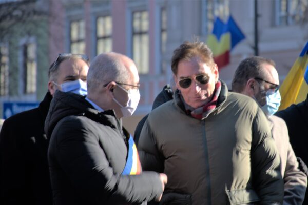 Petre Roman a marcat 32 de ani de la Revoluție la Cluj-Napoca, alături de Emil Boc, Dorel Vișan și Dacian Cioloș!