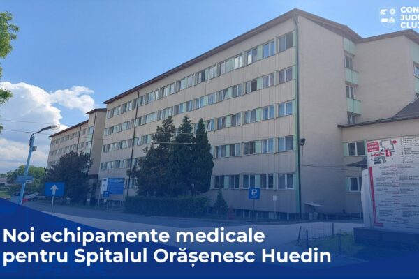 Echipamente medicale cumpărate de aproape 150.000 pentru Spitalul din Huedin