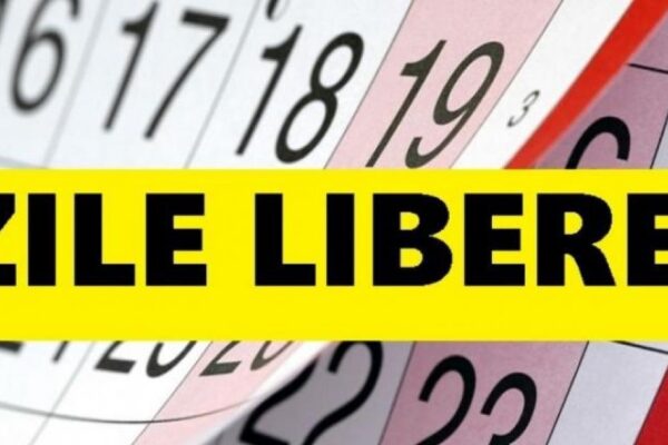 2022 aduce 15 zile libere legale. 9 dintre ele sunt în cursul săptămânii