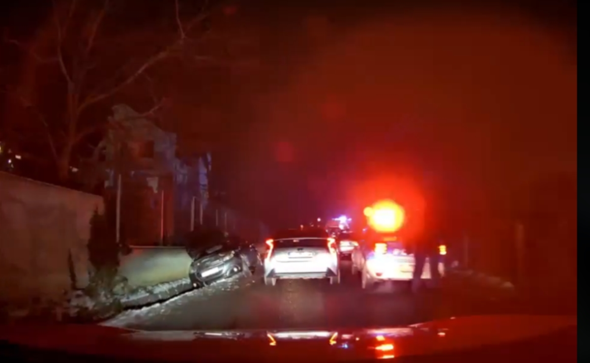 Accident în Florești pe strada Răzoare. Deși este alt primar problema traficului spre Cluj Napoca nu a fost rezolvată VIDEO