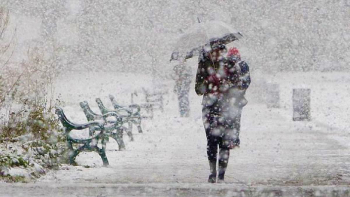 ALERTĂ – Weekend cu ninsori și vânt la Cluj