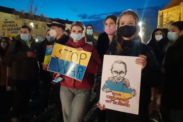 Clujenii sunt chemați în stradă în semn de solidaritate cu Ucraina