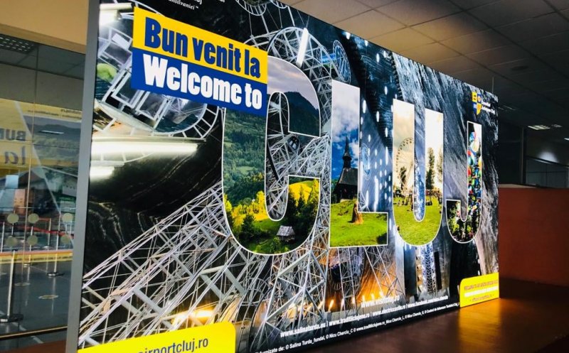 Aeroportul Internațional Cluj oferă spaţii publicitare cu închiriere imediată, fără licitaţie
