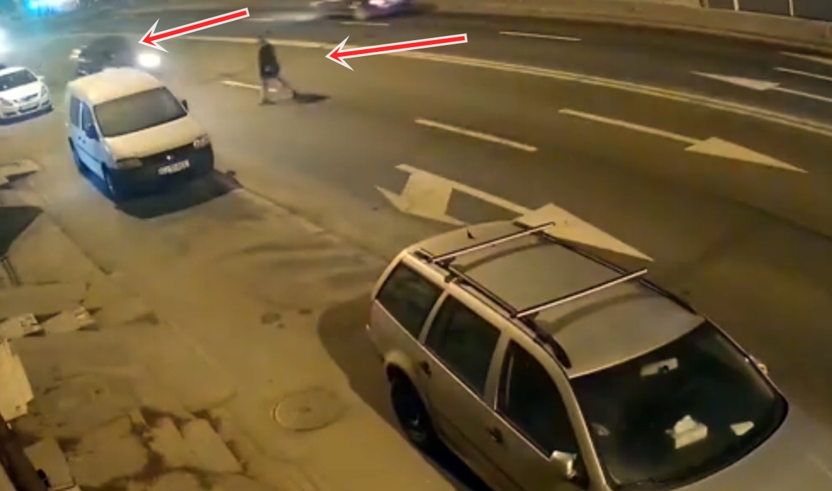 Video șocant cu accidentul de pe strada Fabricii din Cluj Napoca. Trebuie să ai nervii foarte tari să te uiți la așa ceva