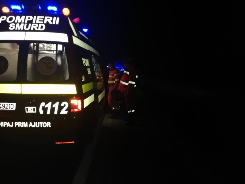 ACCIDENT în noaptea de joi spre vineri pe strada Platanilor din Cluj-Napoca