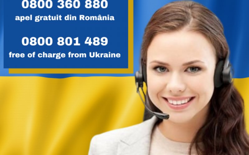 O companie privată a înființat un număr gratuit și o platformă online pentru refugiații ucraineni