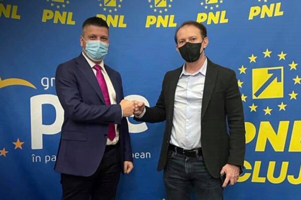 Fariseii politici ai Clujului. Azi, deputatul PNL Sorin Dan Moldovan. ”Mult succes Florine”