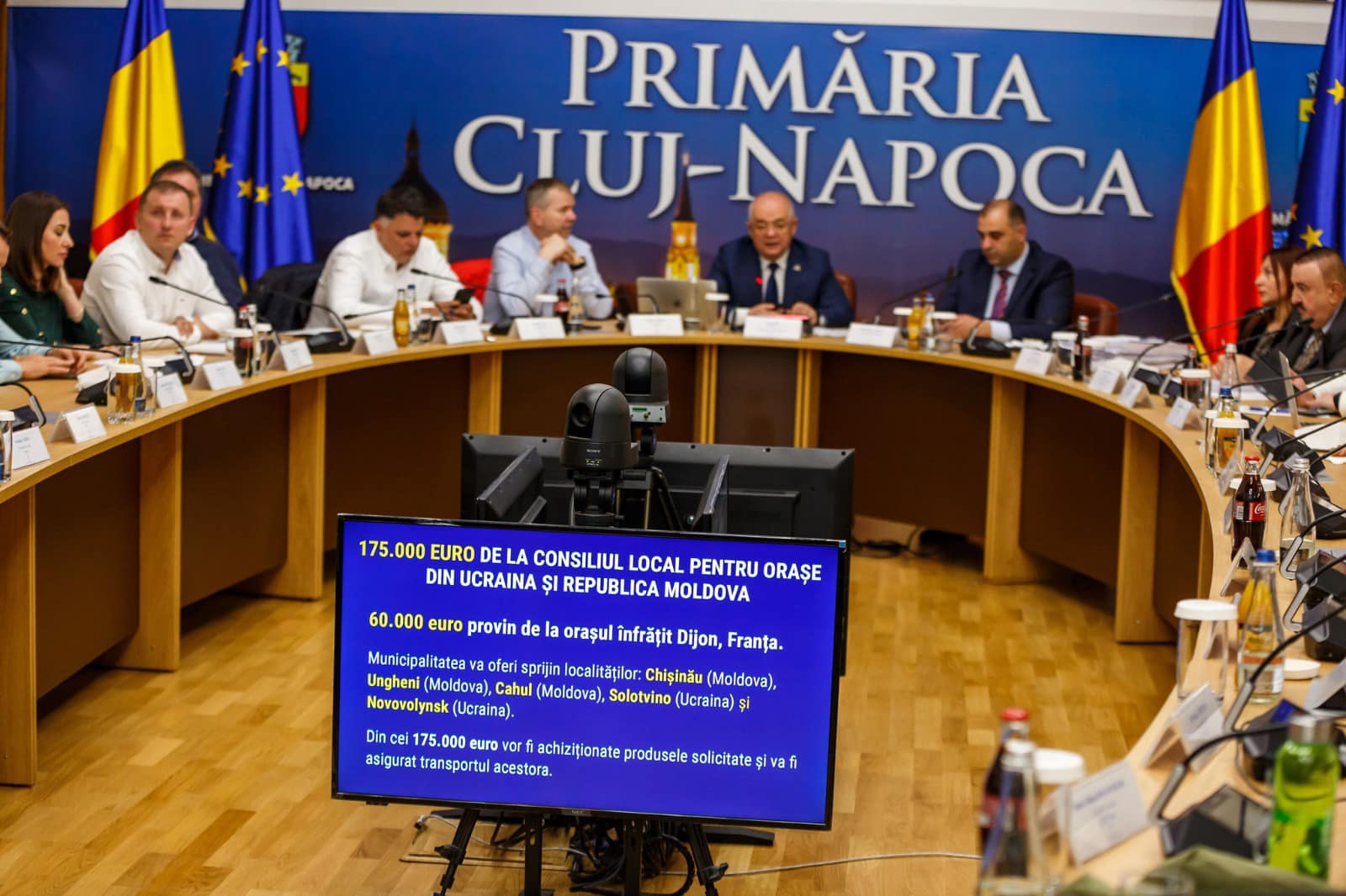 Ajutoare umanitare oferite de Cluj-Napoca în valoare de 175.000 euro Ucrainei și Republicii Moldova