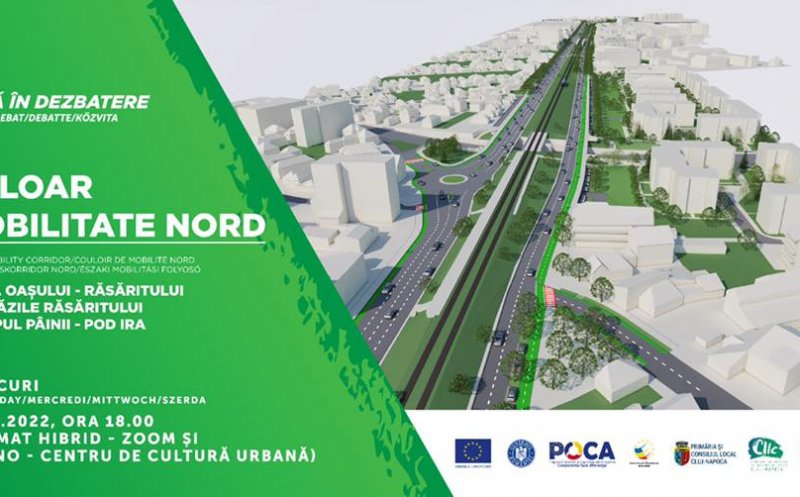 Un nou bulevard la Cluj-Napoca în partea de nord a orașului. Când are loc dezbaterea publică