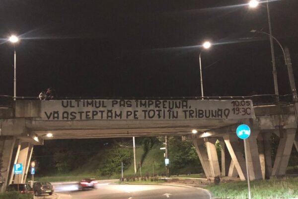 Suporterii lui „U” Cluj se întâlnesc în centrul orașului înaintea meciului cu Hermannstadt!