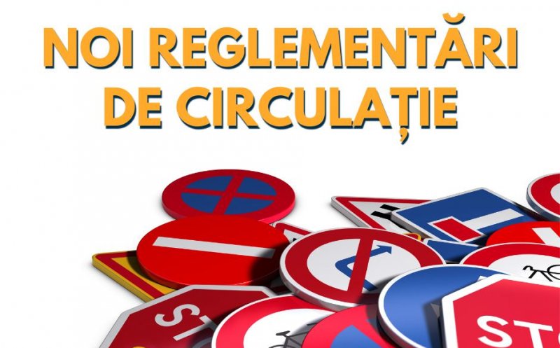 Au fost impuse noi reglementări de circulație pe strada Soporului