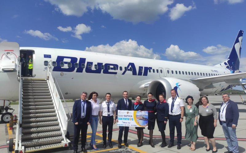 Au fost reluate zborurile de vacanță de pe Aeroportul Internațional „Avram Iancu” din Cluj