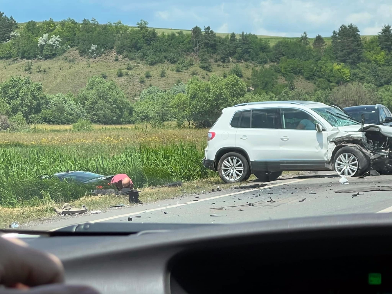 Accident foarte grav la Mera. Sunt victime. SMURD se deplasează de urgență spre zona respectiv