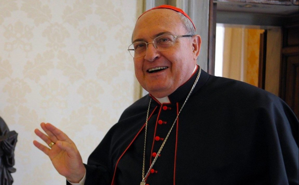 Eminența Sa Cardinal Leonardo Sandri, reprezentantului Papei, distins cu titlul de Doctor Honoris Causa al UBB