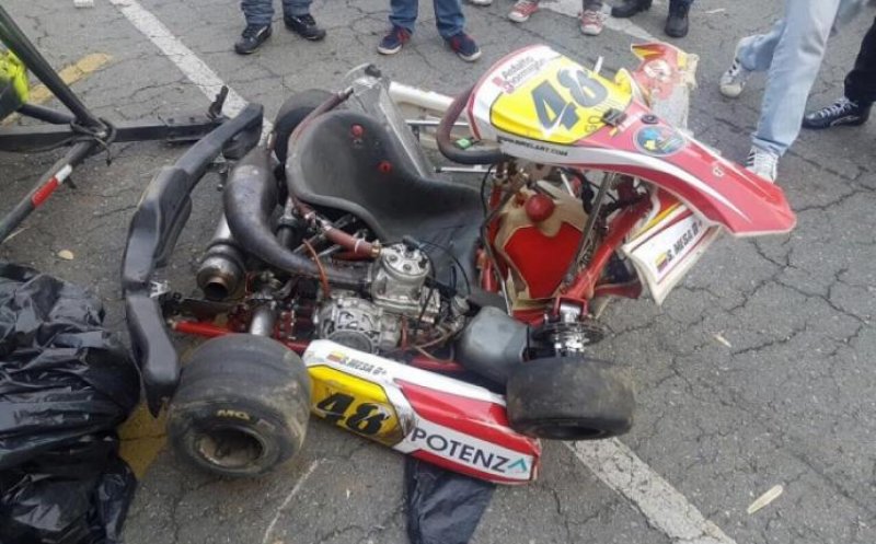 Un bărbat a murit într-un accident grav cu kartul la Cluj-Napoca