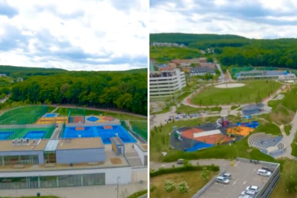 VIDEO – Baza sportivă La Terenuri, tot mai aproape de recepția finală. „Lucrările sunt la 98-99%, la faza de retușuri”