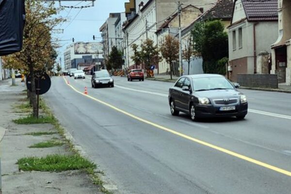 Toamna care se apropie va aduce INFERNUL pentru șoferii clujeni. Calea Mănăștur a fost deja trasată cu galben