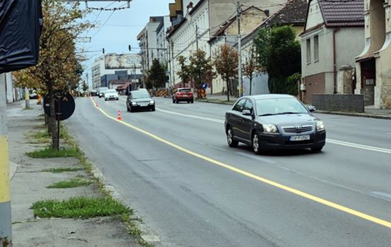 Toamna care se apropie va aduce INFERNUL pentru șoferii clujeni. Calea Mănăștur a fost deja trasată cu galben