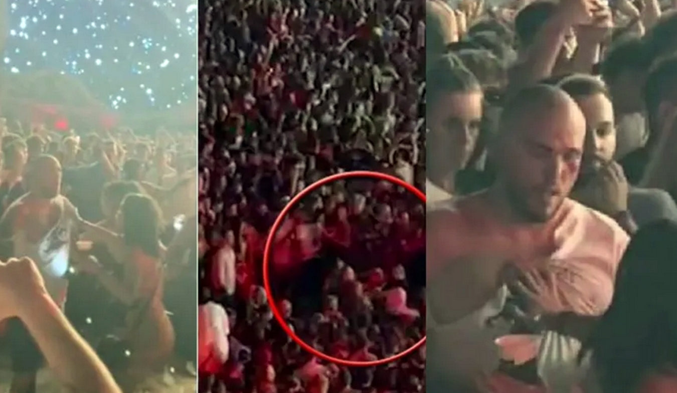 Bătaie în fața scenei principale de la Untold. S-a lăsat cu pumni, sânge și haine rupte