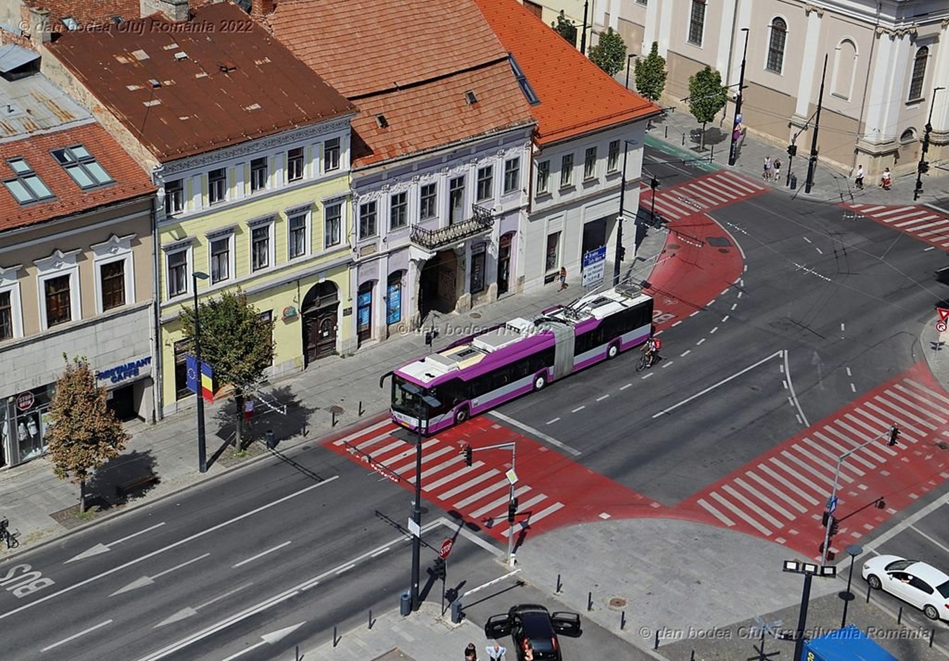 Clujul văzut din turla frumoasei Catedrale Catolice ”Sfântul Mihail”. Galerie FOTO