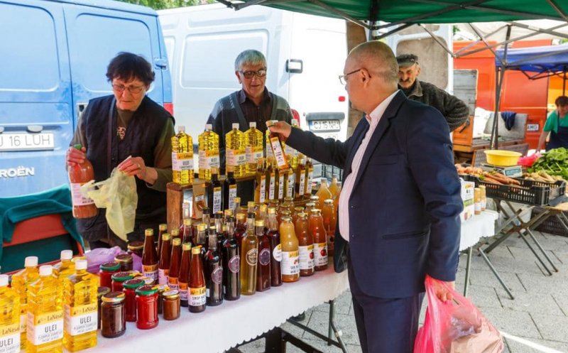 Boc îi cheamă pe clujeni să își facă cumpărăturile de la producătorii locali, în piețele volante din oraș