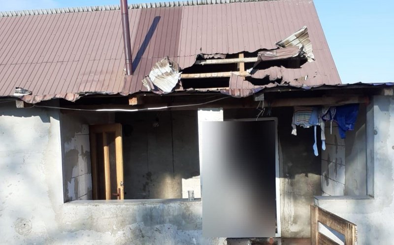 INCENDIU pornit de la un coș de fum necurățat într-o comună din Cluj