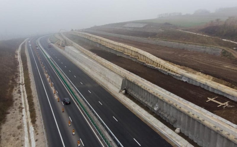 Veste bună pentru șoferi. Se deschide circulația complet pe lotul 2 din autostrada A10 Sebeș – Turda