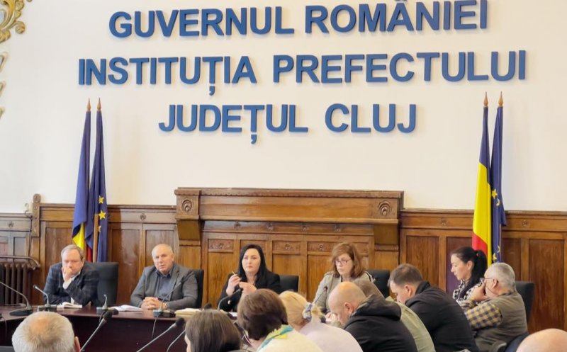 Prefectul Clujului a avut o ședință cu primarii din județ. Care au fost temele abordate
