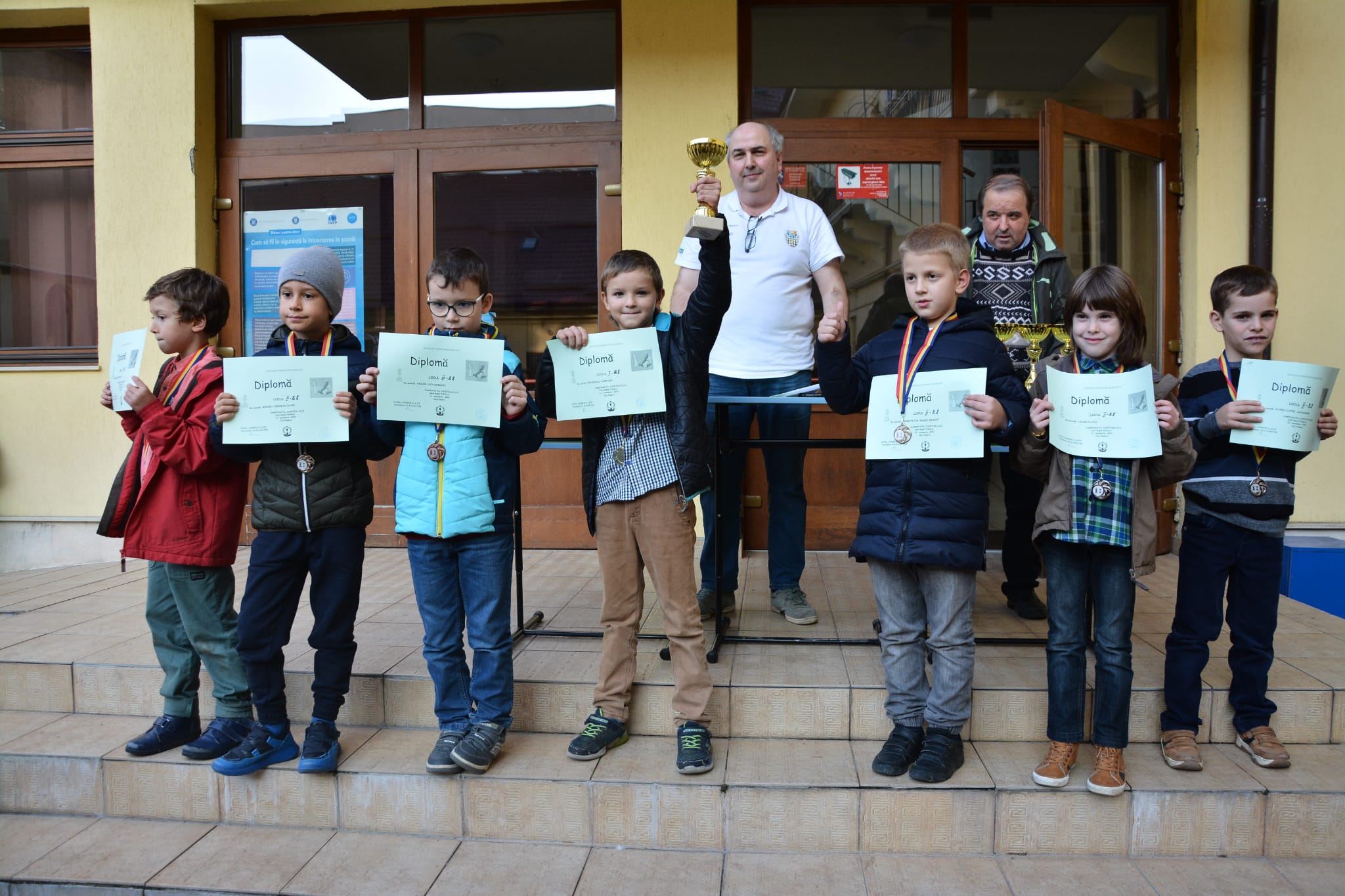 Turneu de șah cu zeci de participanți la Cluj-Napoca. Un copil din Ucraina a câștigat locul 1
