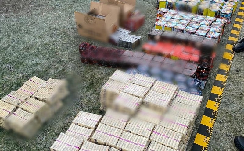 Peste 150 de tone de articole pirotehnice confiscate de polițiști la nivel național înainte de Revelion