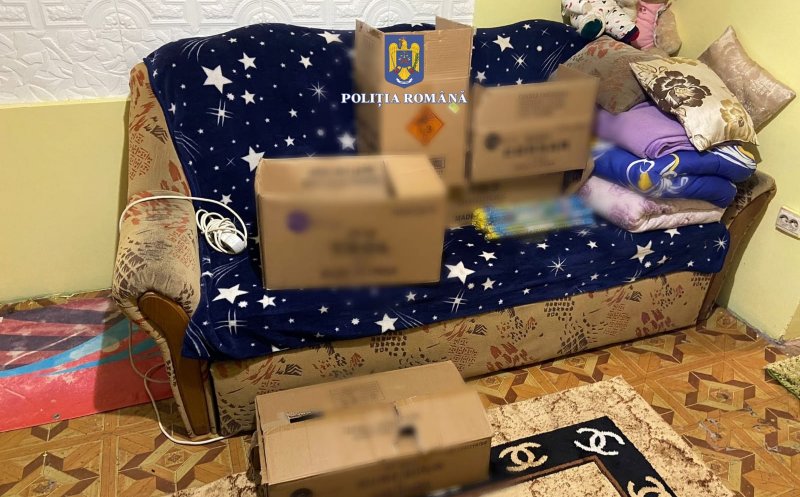Polițiștii clujeni au confiscat 850 kg de artificii și petarde din două locuințe