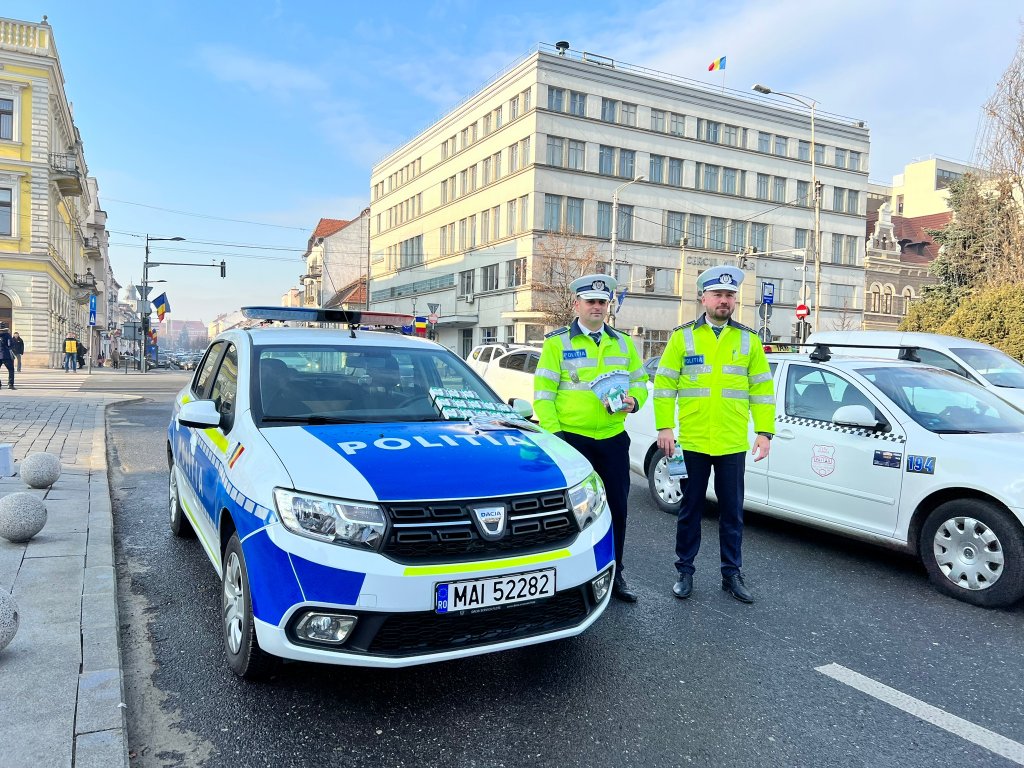 800 de polițiști vor fi la datorie pe străzile Clujului de REVELION și Anul Nou