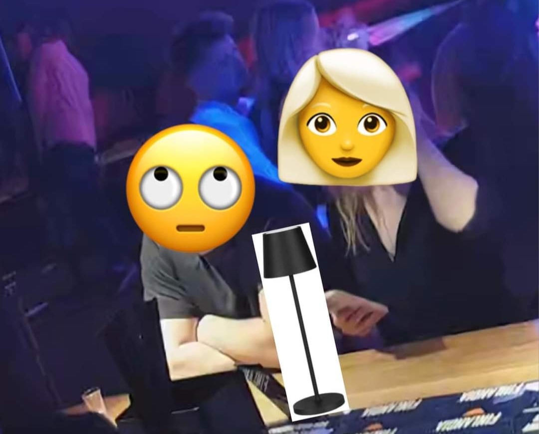Un cuplu a furat o lampă dintr-un club clujean. Îndrăgostiții sunt așteptați înapoi cu obiectul furat
