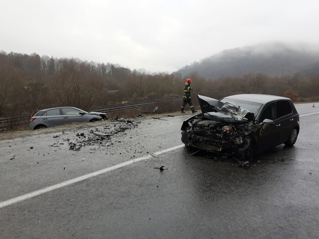 Accident grav la Morlaca. Este timpul ca autoritățile să ia măsuri pe DN 1. Traficul este blocat