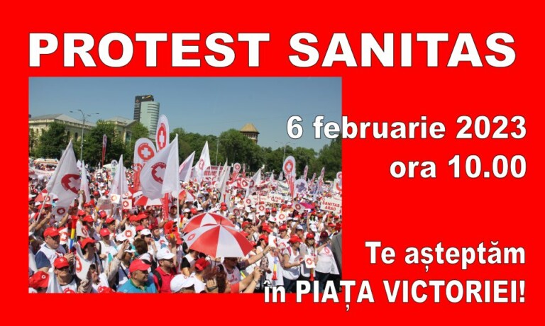 Peste 50 de sindicaliști clujeni de la Sanitas merg la București pentru a participa la un protest. Care sunt solicitările lor