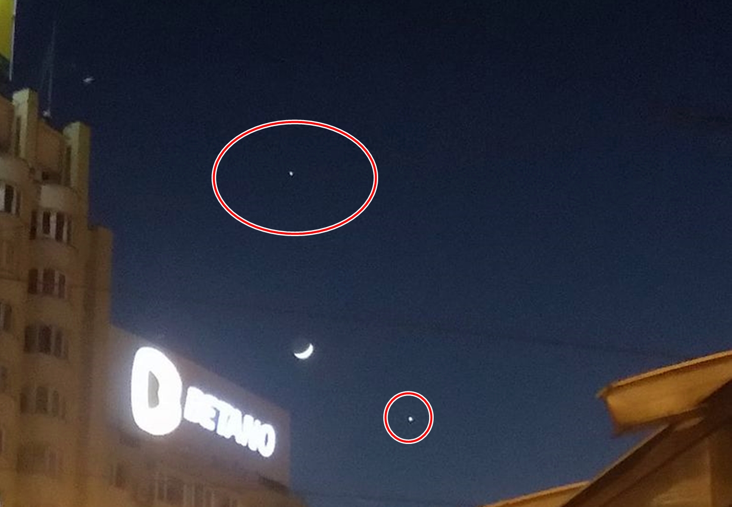 Spectacol ceresc foarte rar. Două planete s-au văzut cu ochiul liber și de la Cluj