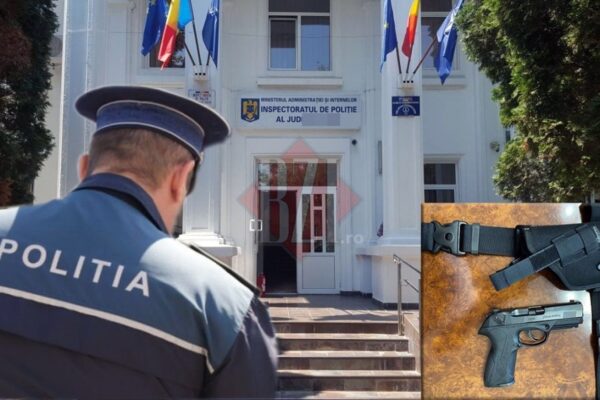 Doamne ferește de specimene lucrează în Poliția Română. Un polițist a fost condamnat după ce i-a furat pistolul unui coleg. Avea datorii de sute de mii de lei la păcănele