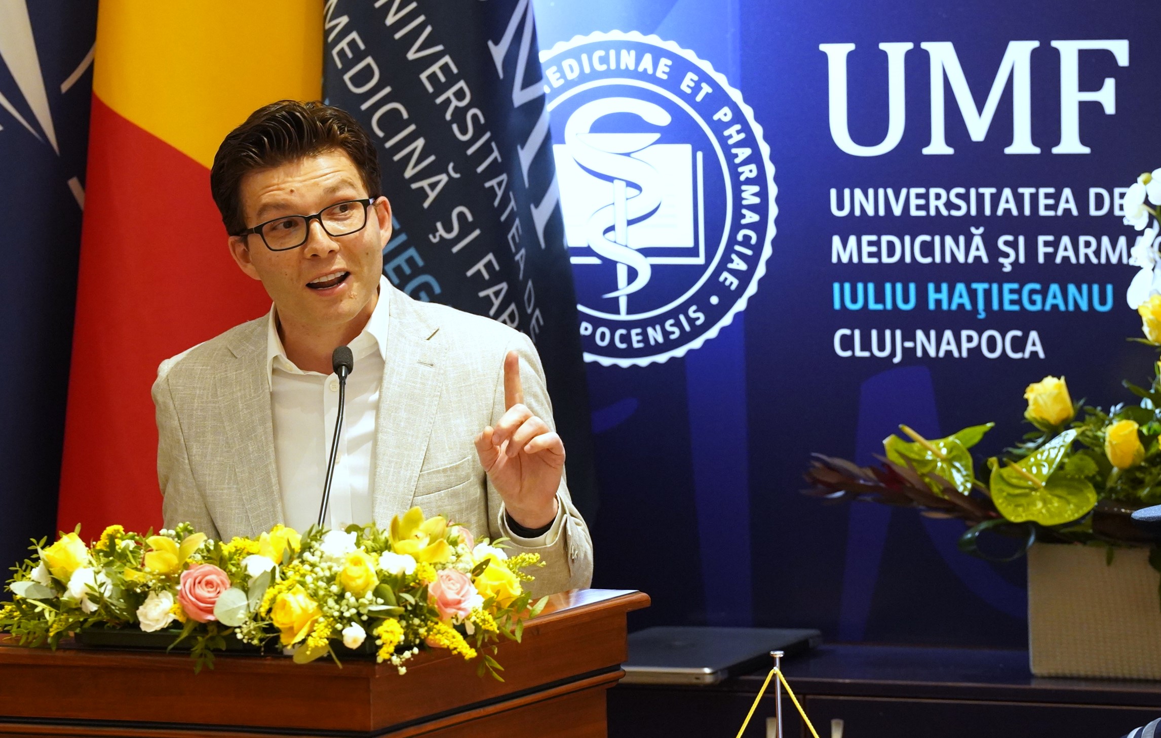 Speranța României la Premiul Nobel, clujeanul Sergiu Pașca, distins cu titlul de Doctor Honoris Causa al UMF Cluj