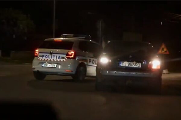 Șmecherul cu BMW lăsat fără permis pentru 30 de zile. Făcea drifturi în mijlocul Clujului