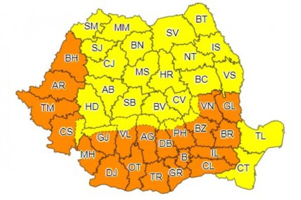 CANICULA cucerește România. Avertizare de COD GALBEN la Cluj