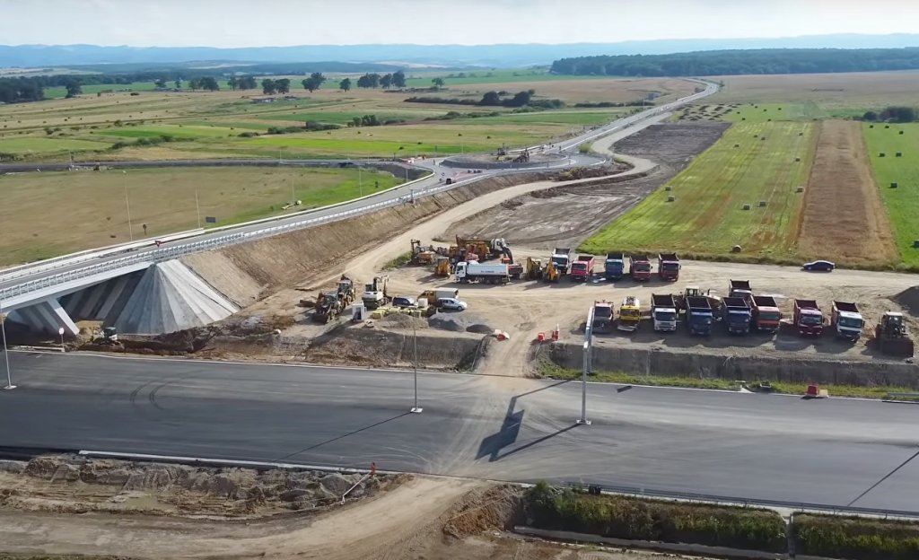 Autostrada Transilvania primește mai puțini bani de la Guvern în 2024
