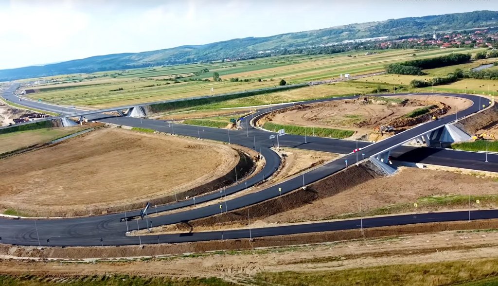 Noul lot al Autostrăzii Transilvania va fi inaugurat pe 15 septembrie