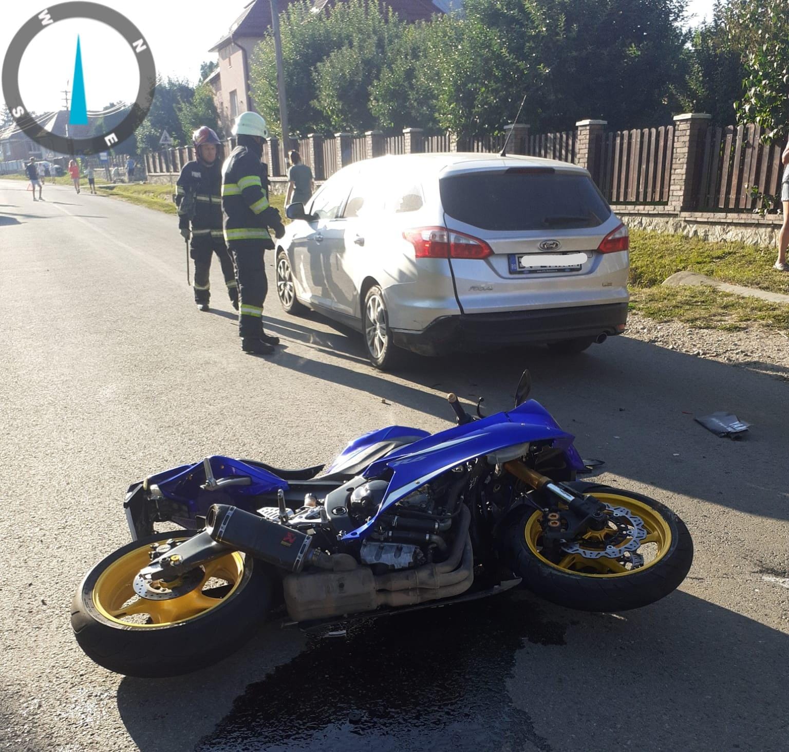 Accident de motocicleta la Turda.