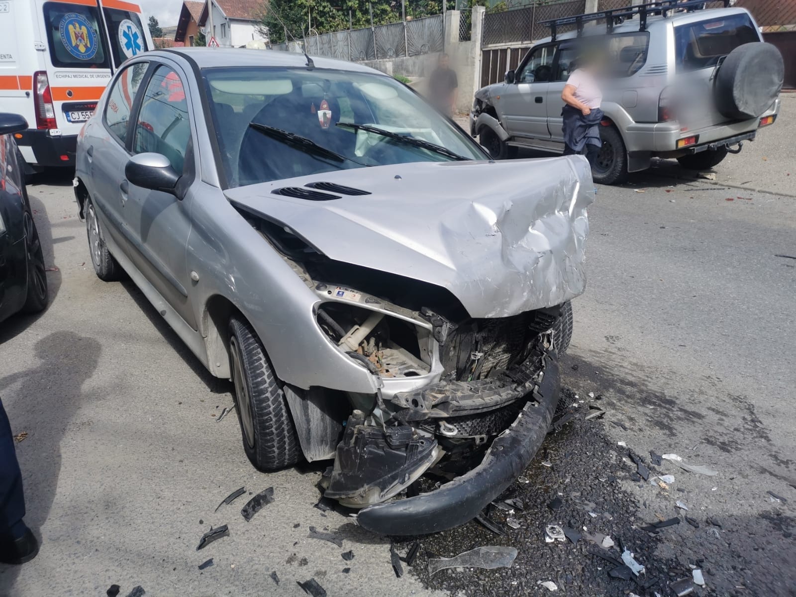 Accident cu cinci masini pe strada Oasului