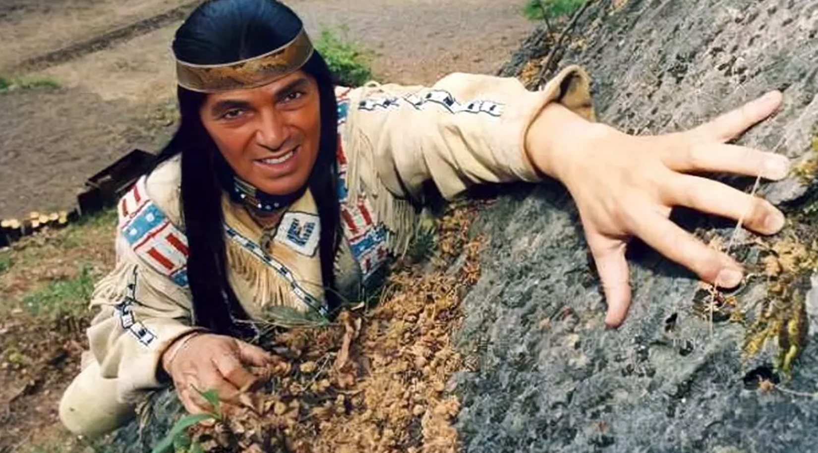 Mircea Breazu a fost foarte credibil in rolul lui Winnetou.