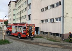 Pompierii clujeni au intervenit de urgență la Spitalul din Huedin. Pacienții au fost evacuați